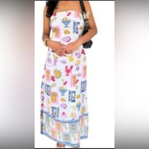 Japna Multicolor Sleeveless Dress